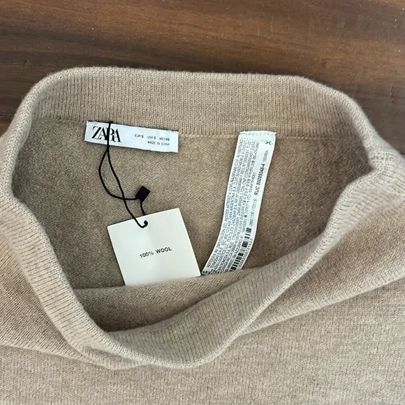 New ZARA 100% WOOL RUFFLED SKIRT - Picture 9 of 14